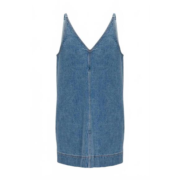NEW PISTOLA women's tavi denim mini dress in palms - Picture 7 of 7